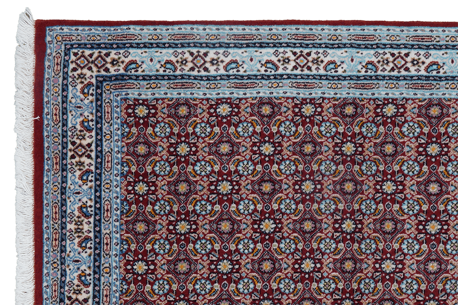 Moud Mahi — Hand-knotted, 80x116 cm, Red, 100% Virgin Wool | View 3