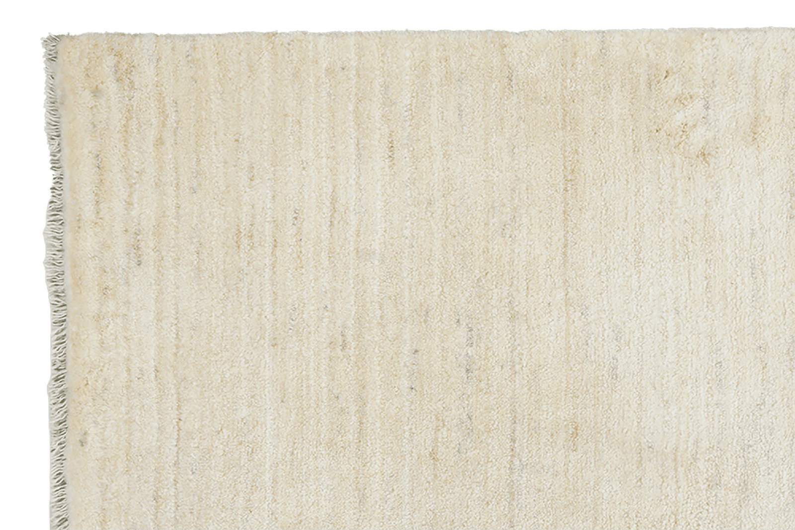 Gabbeh — Hand-knotted, 80x202 cm, Beige, 100% Virgin Wool | View 3