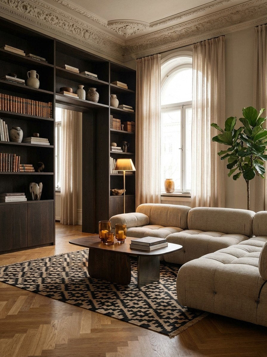 Kelim Gashgai — Handgefertigt, 184x121 cm, Durchgemustert, 100% Virgin Wool | Back view