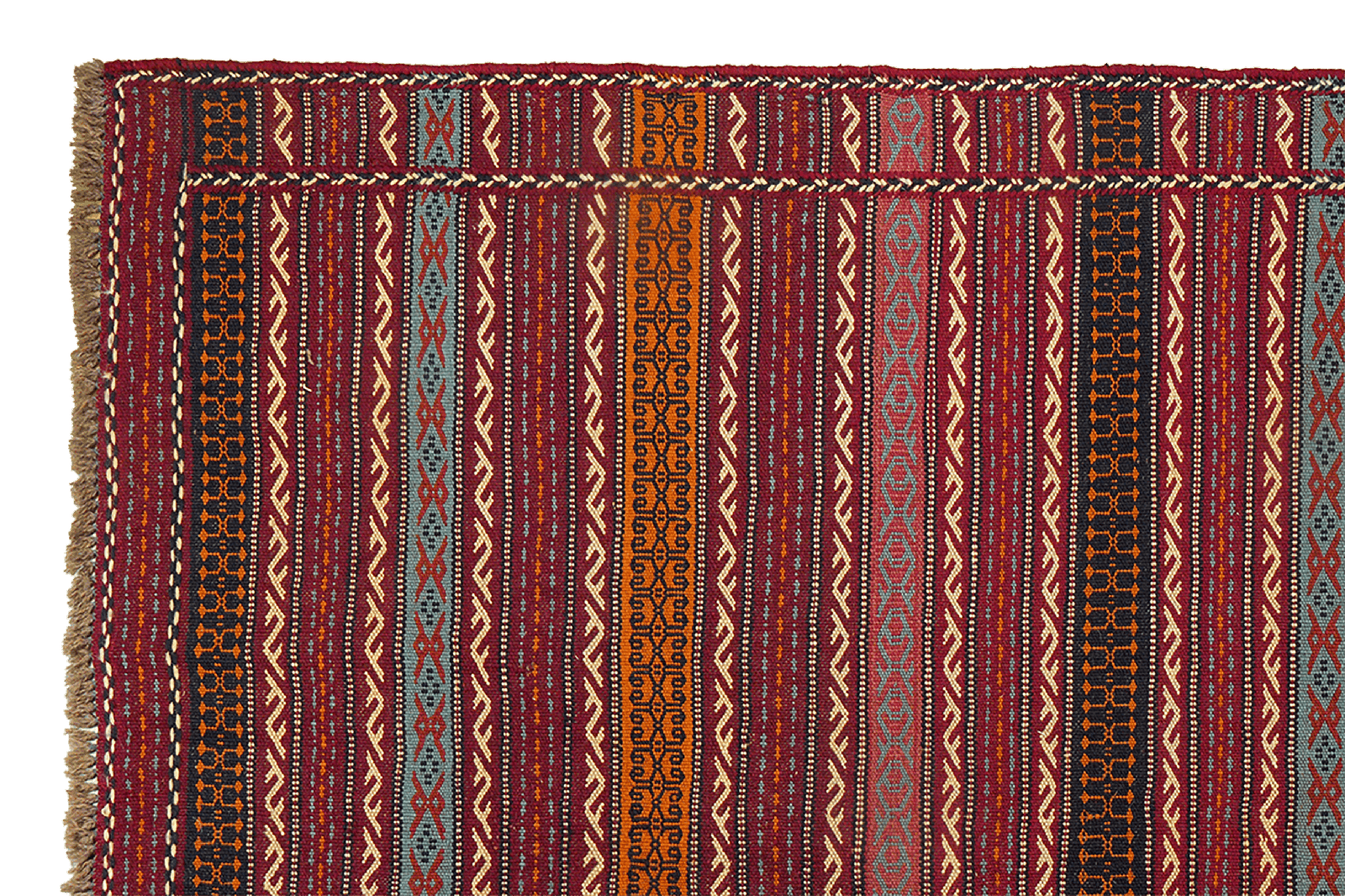 Kelim Kordi — Handmade, 166x237 cm, Multicolor, 100% Virgin Wool | View 3