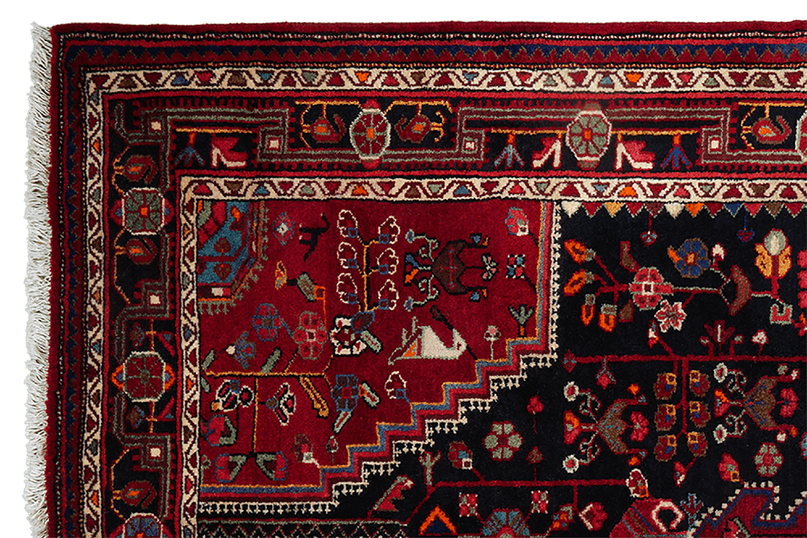 Toysarghan — Hand-knotted, 156x295 cm, Blue, 100% Virgin Wool | View 3