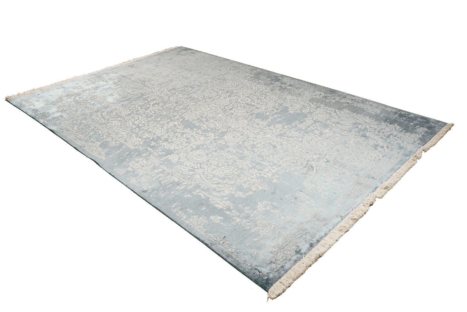 Paradayda — Hand-knotted, 235x300 cm, Blue, 80% Viskose, 20% Baumwolle | View 4