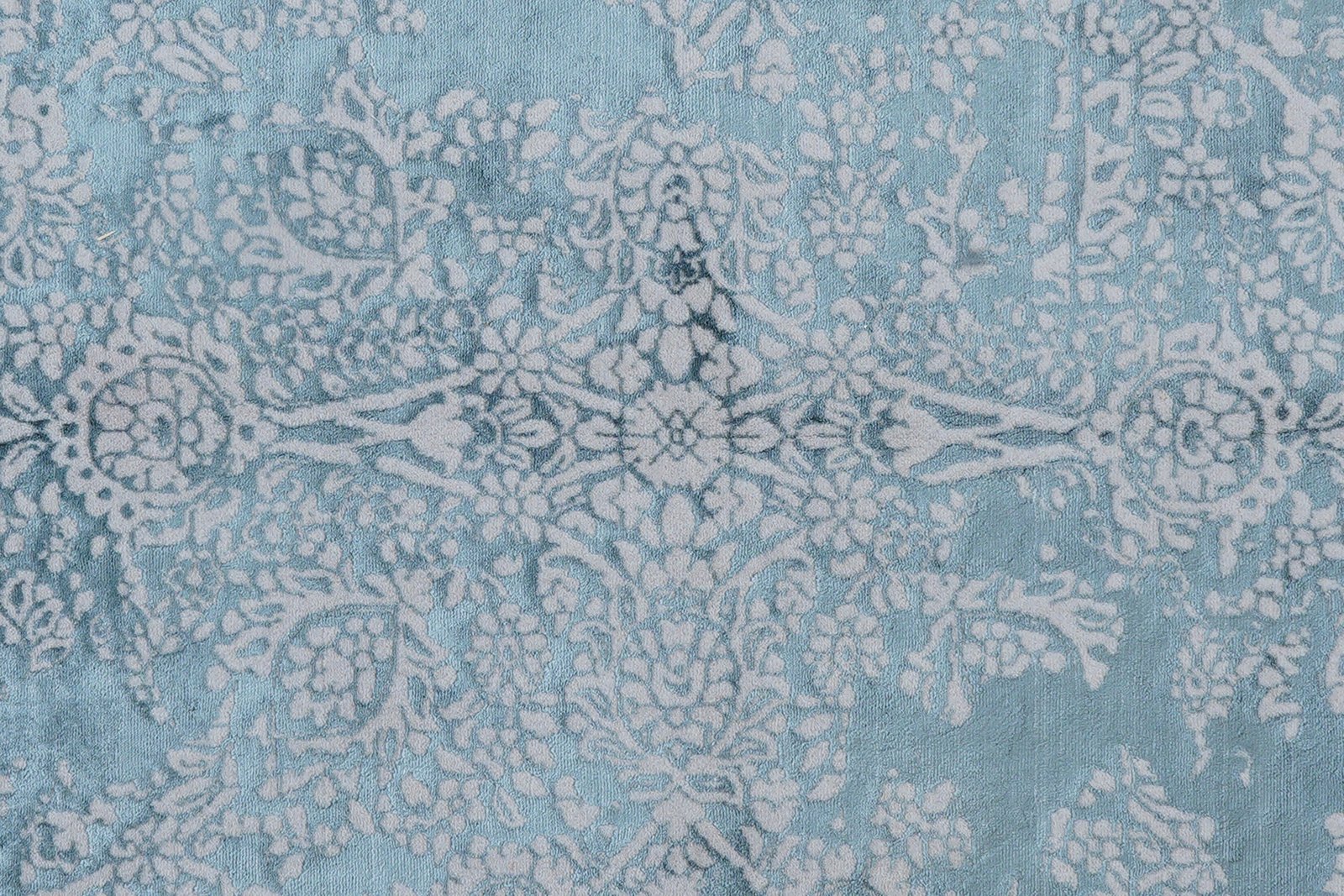 Paradayda — Hand-knotted, 235x300 cm, Blue, 80% Viskose, 20% Baumwolle | View 7