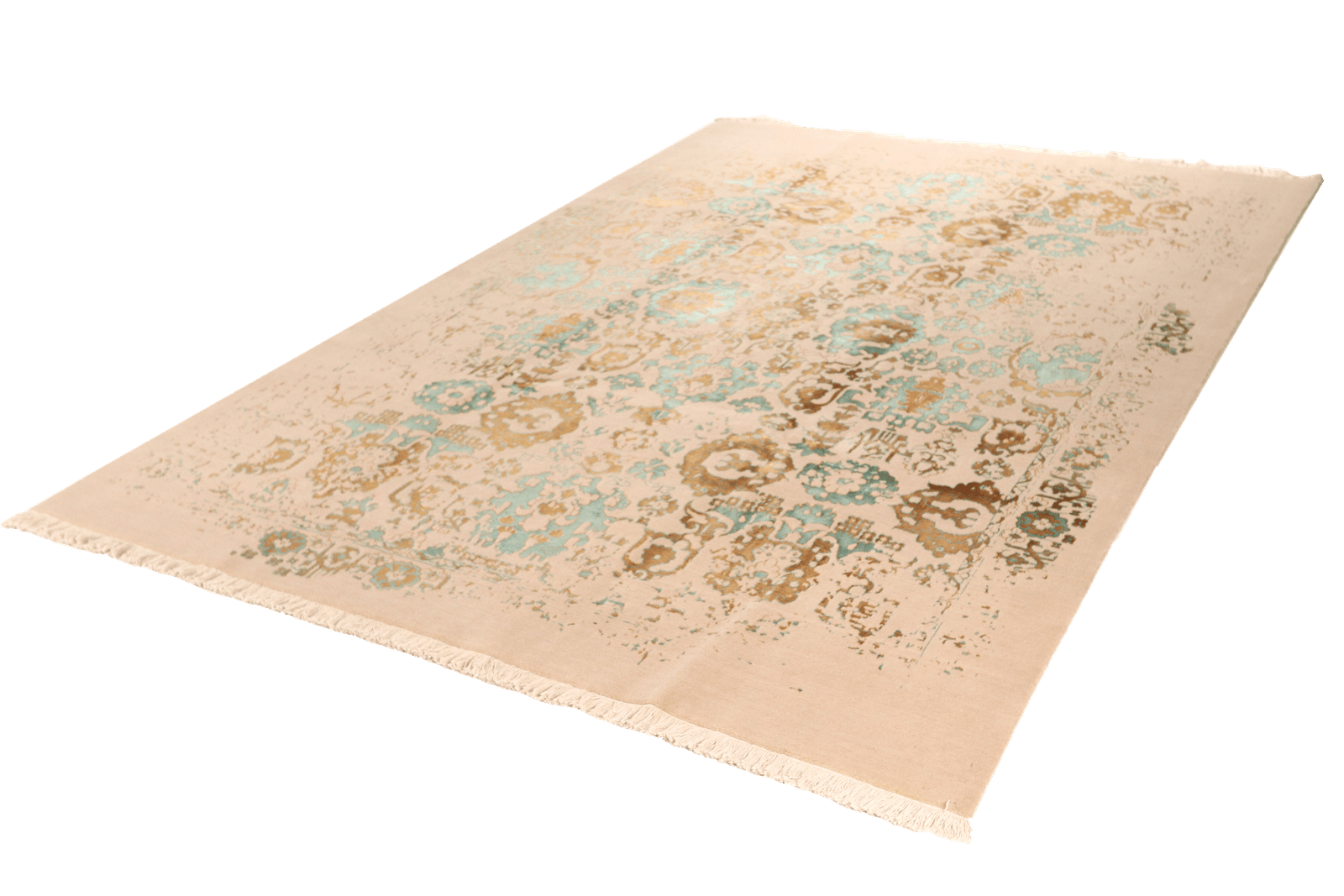 Paradayda — Hand-knotted, 174x239 cm, Beige, 60% Viskose, 40% Baumwolle | View 6