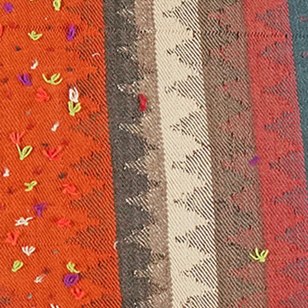 Kelim Kissen — Handmade, 65x65 cm, Multicolor, 100% Virgin Wool | View 4