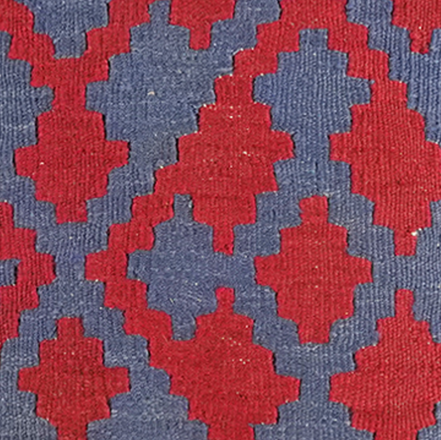 Kelim Kissen — Handgefertigt, 65x65 cm, Bunt, 100% Virgin Wool | View 5