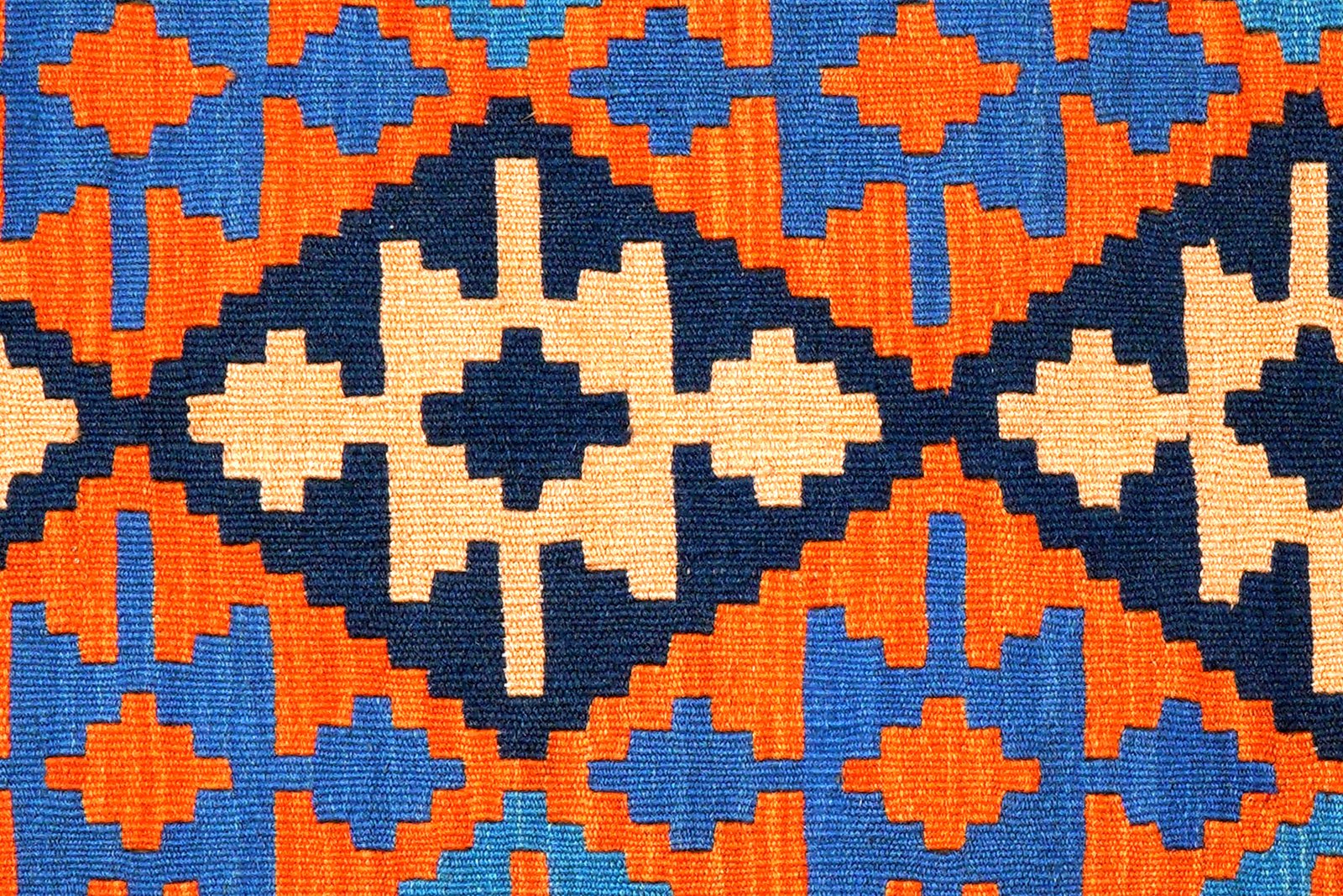 Kelim Gashgai — Handmade, 124x185 cm, Multicolor, 100% Virgin Wool | View 5
