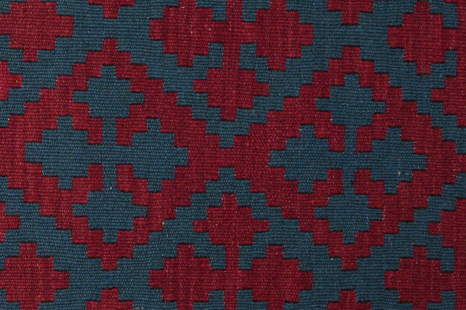 Kelim Gashgai — Handmade, 67x81 cm, Red, 100% Virgin Wool | View 5