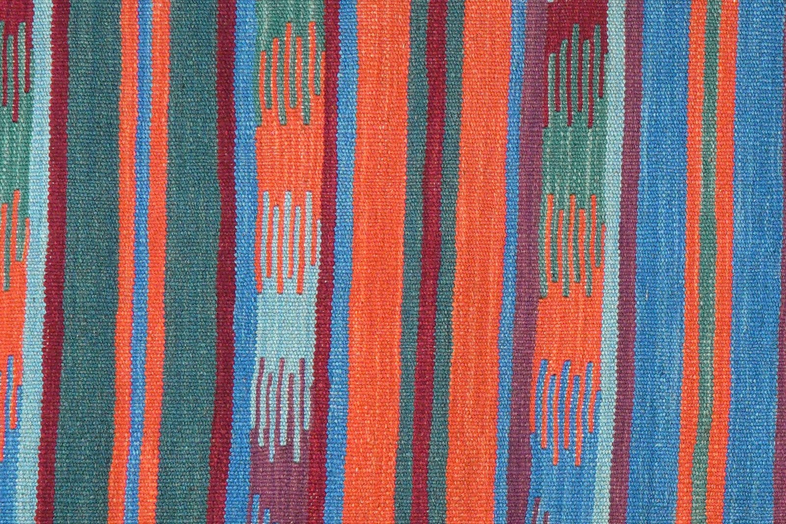 Kelim Gashgai — Handmade, 64x190 cm, Multicolor, 100% Virgin Wool | View 5