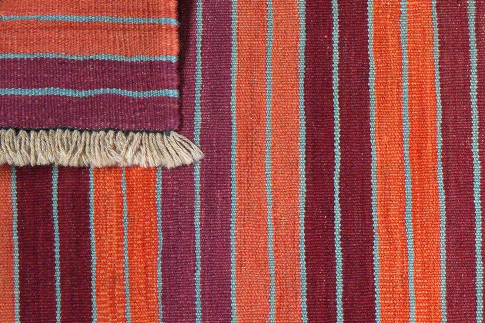 Kelim Gashgai — Handmade, 64x193 cm, Multicolor, 100% Virgin Wool | View 6