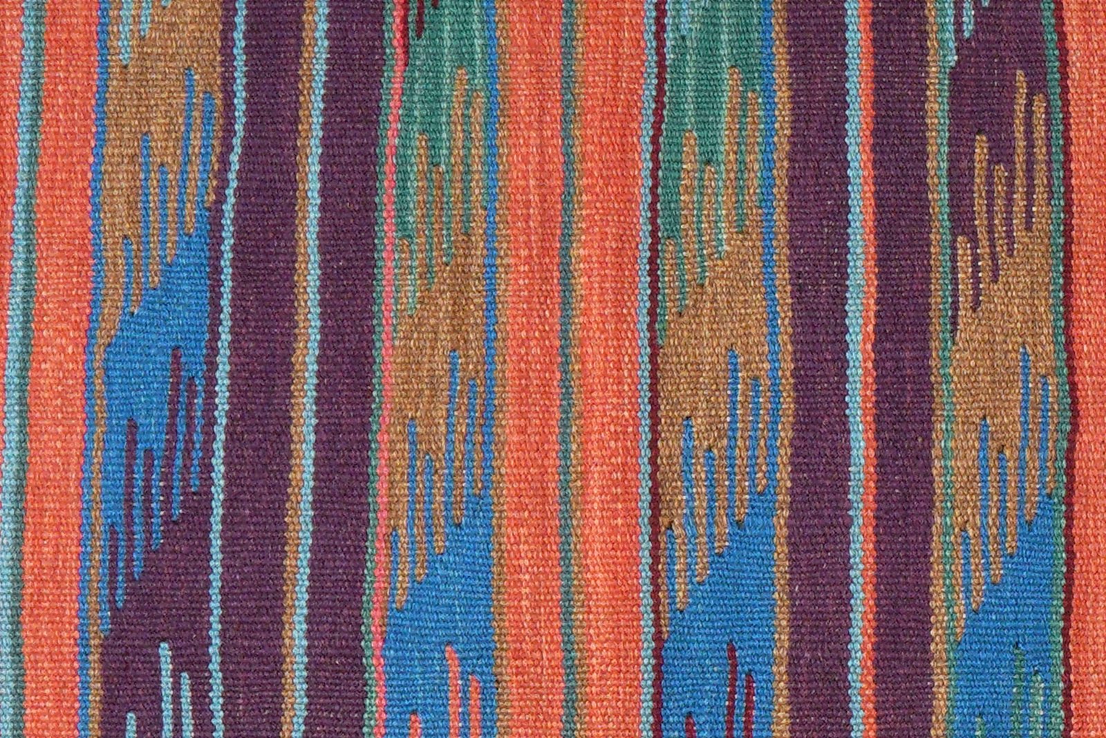 Kelim Gashgai — Handmade, 64x190 cm, Multicolor, 100% Virgin Wool | View 5