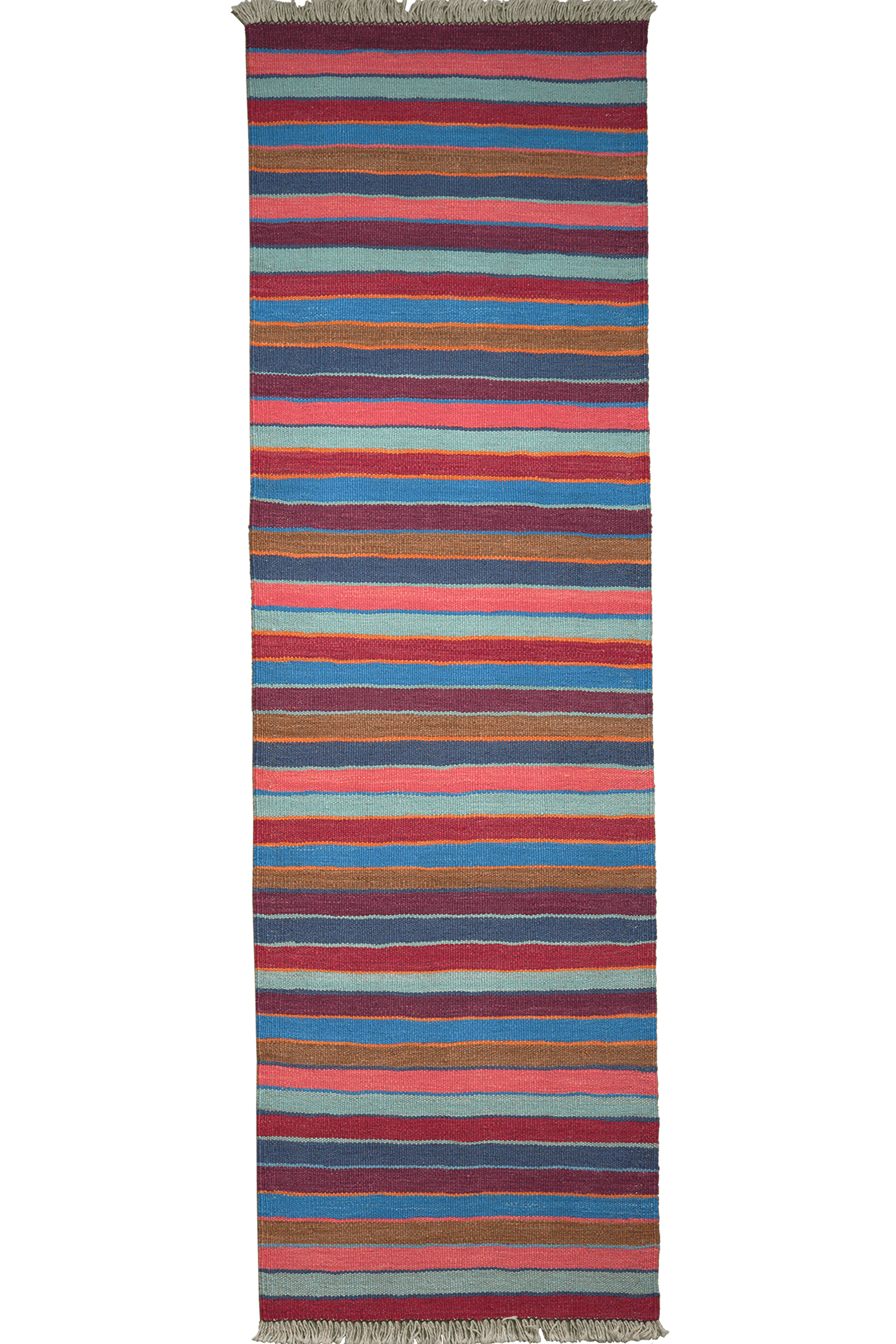 Kelim Gashgai — Handmade, 61x198 cm, Multicolor, 100% Virgin Wool | Main view