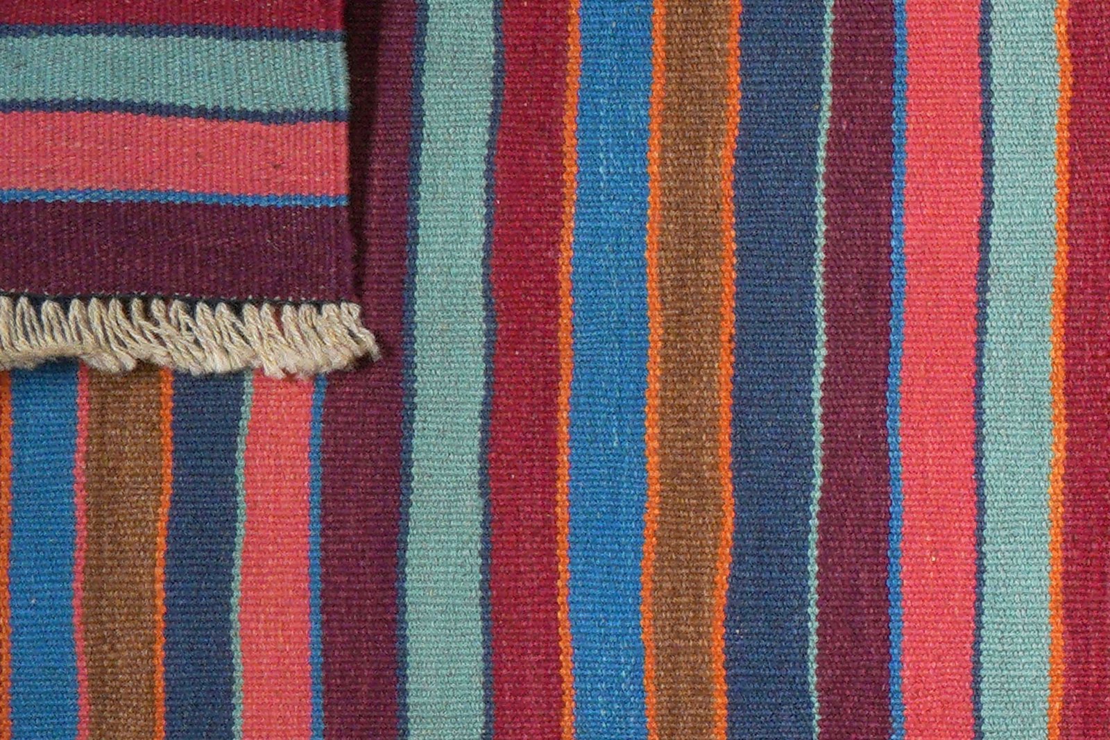 Kelim Gashgai — Handmade, 61x198 cm, Multicolor, 100% Virgin Wool | View 6