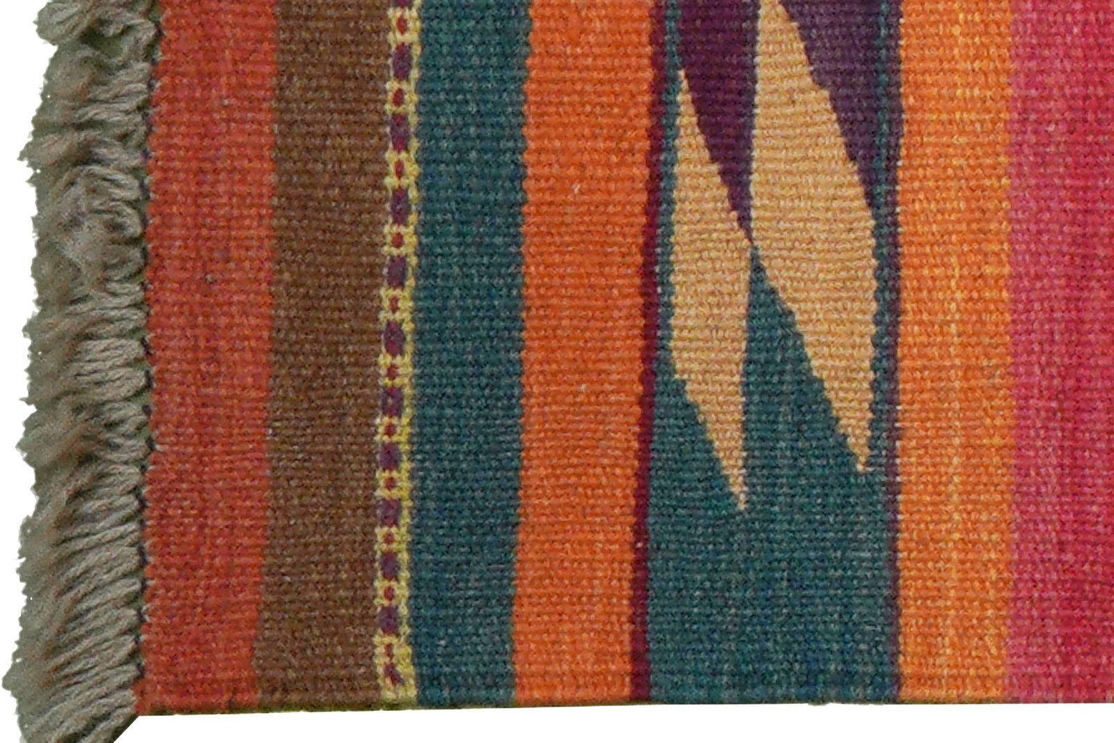 Kelim Gashgai — Handmade, 61x193 cm, Multicolor, 100% Virgin Wool | View 3