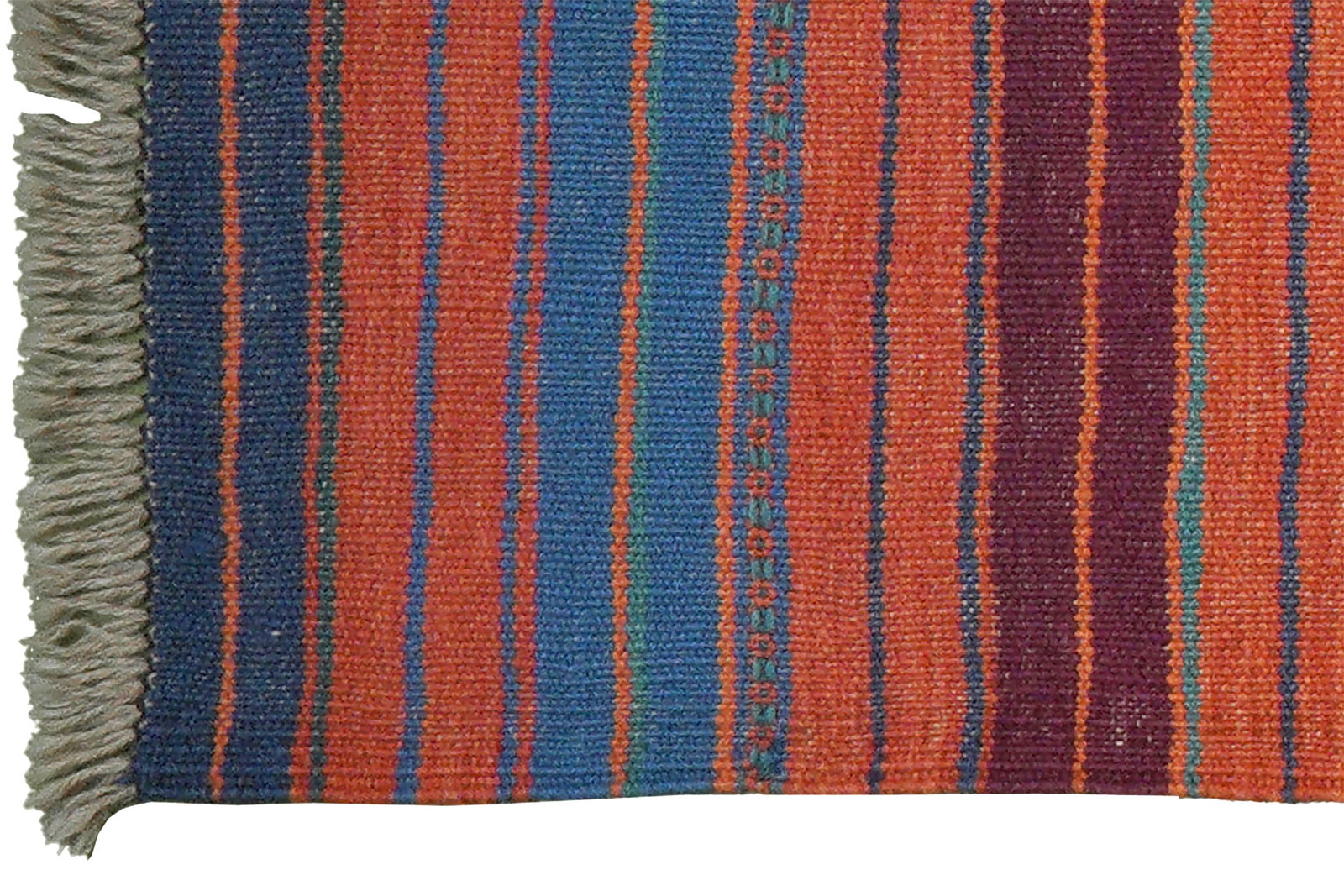 Kelim Gashgai — Handgefertigt, 196x60 cm, Bunt, 100% Virgin Wool | View 4