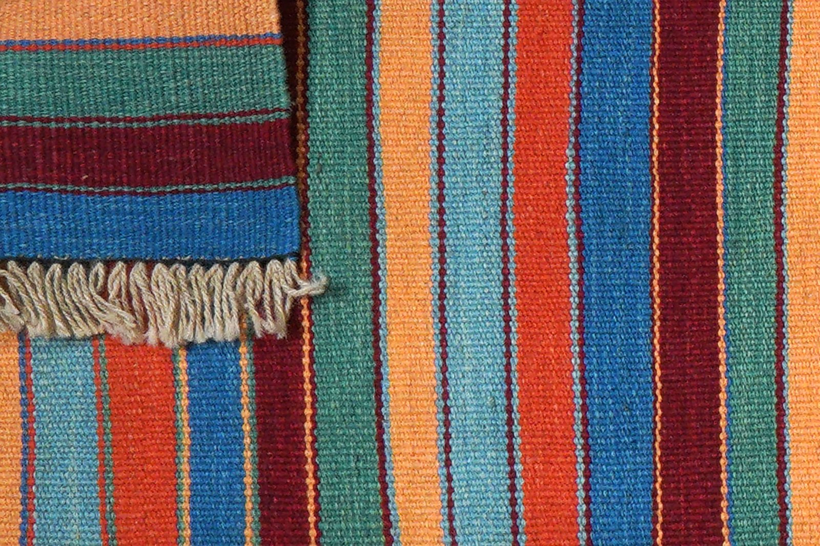 Kelim Gashgai — Handmade, 58x191 cm, Multicolor, 100% Virgin Wool | View 6