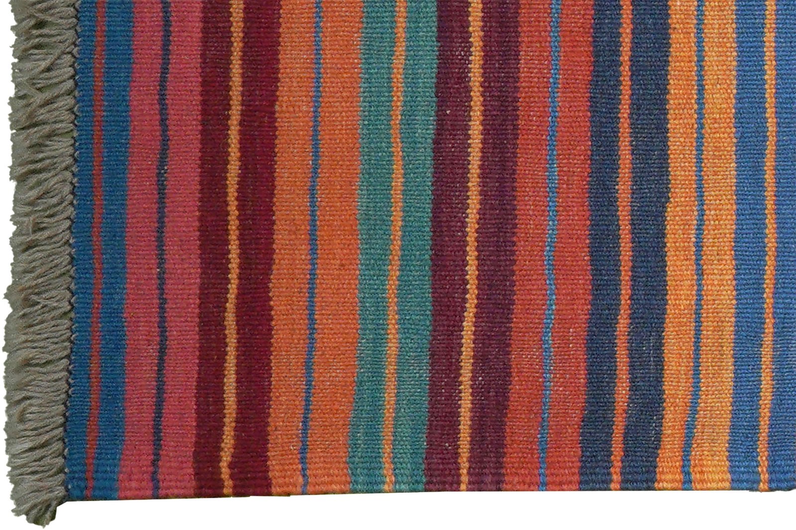 Kelim Gashgai — Handmade, 62x204 cm, Multicolor, 100% Virgin Wool | View 3