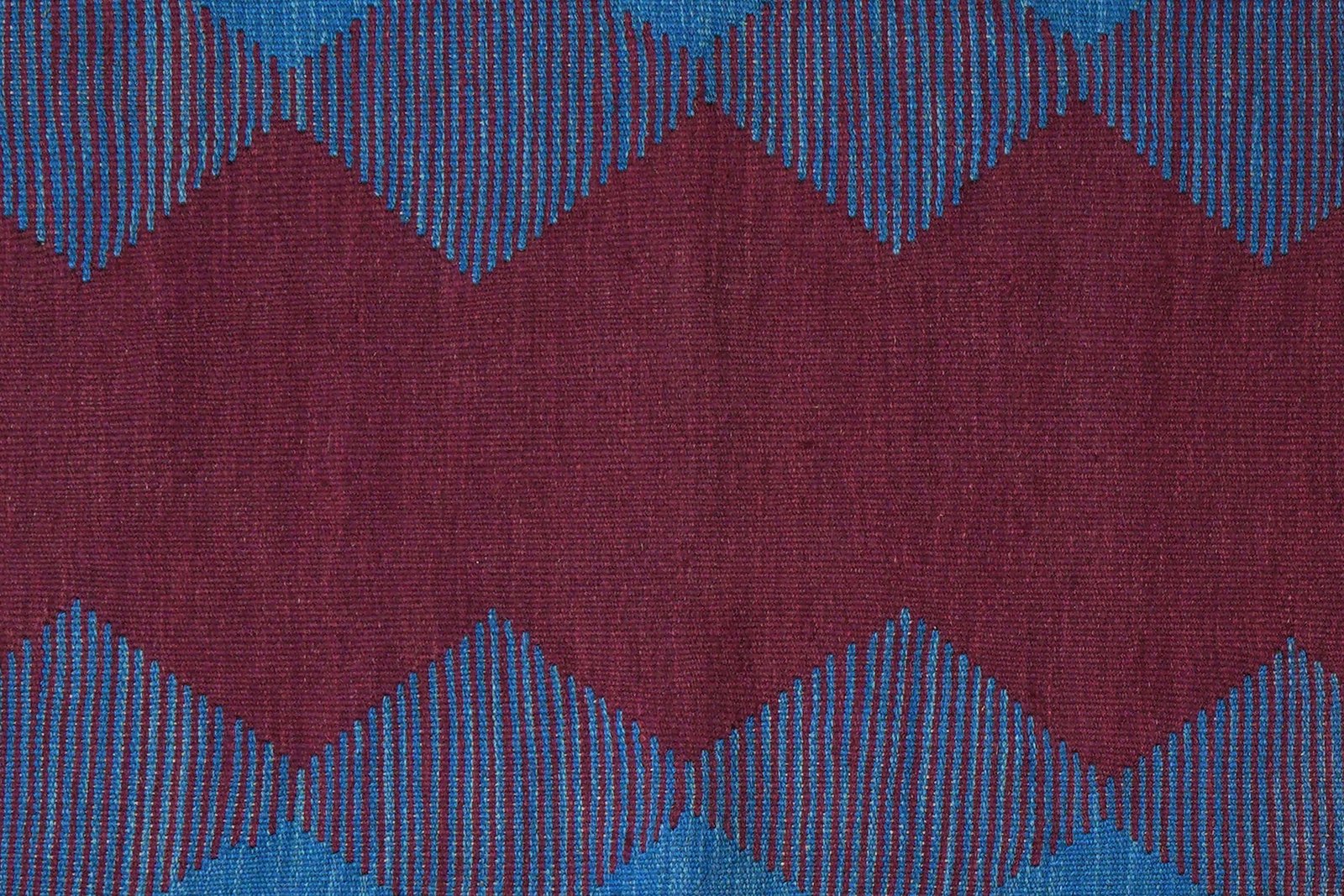 Kelim Gashgai — Handmade, 66x210 cm, Violett, 100% Virgin Wool | View 5