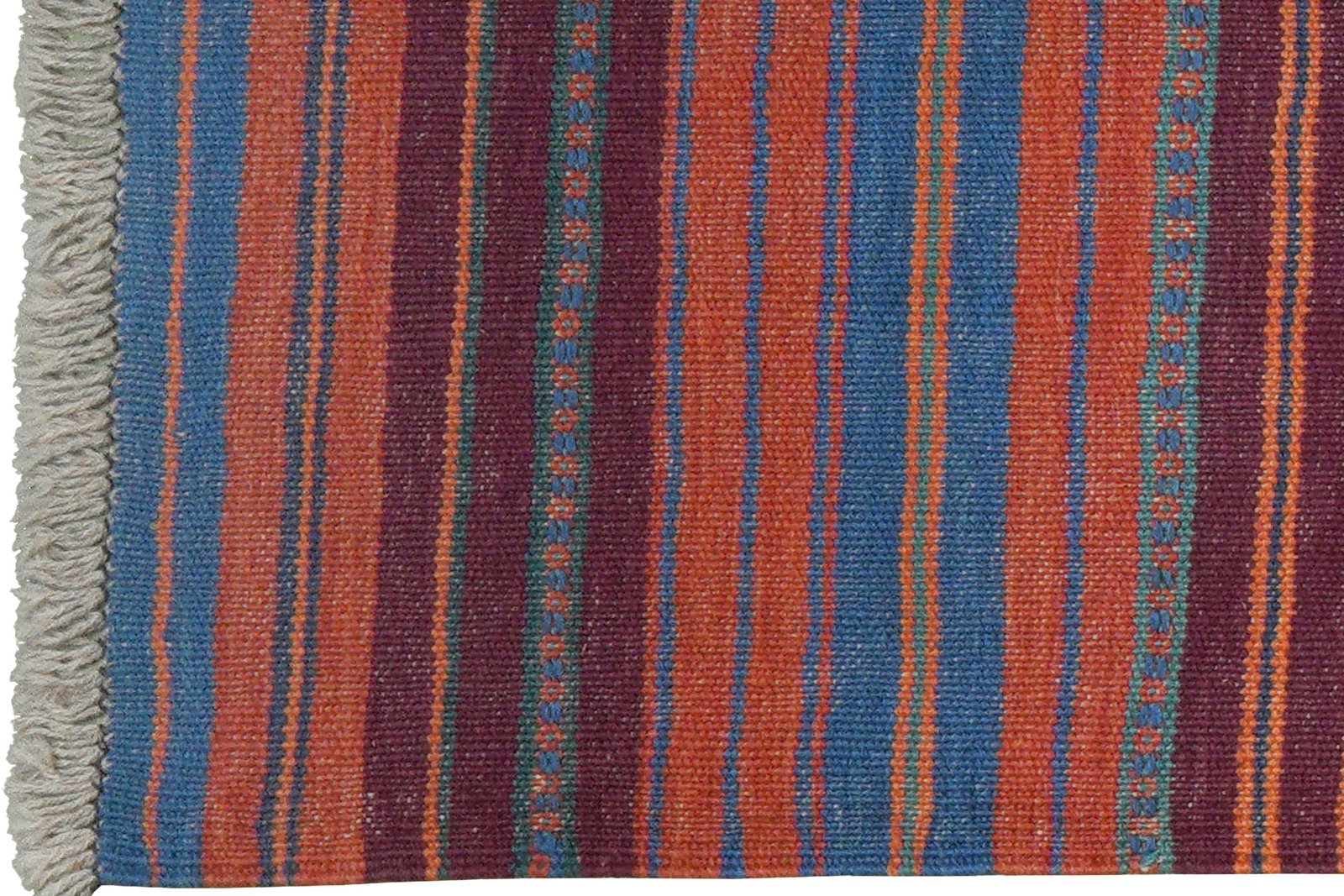 Kelim Gashgai — Handmade, 60x198 cm, Multicolor, 100% Virgin Wool | View 3