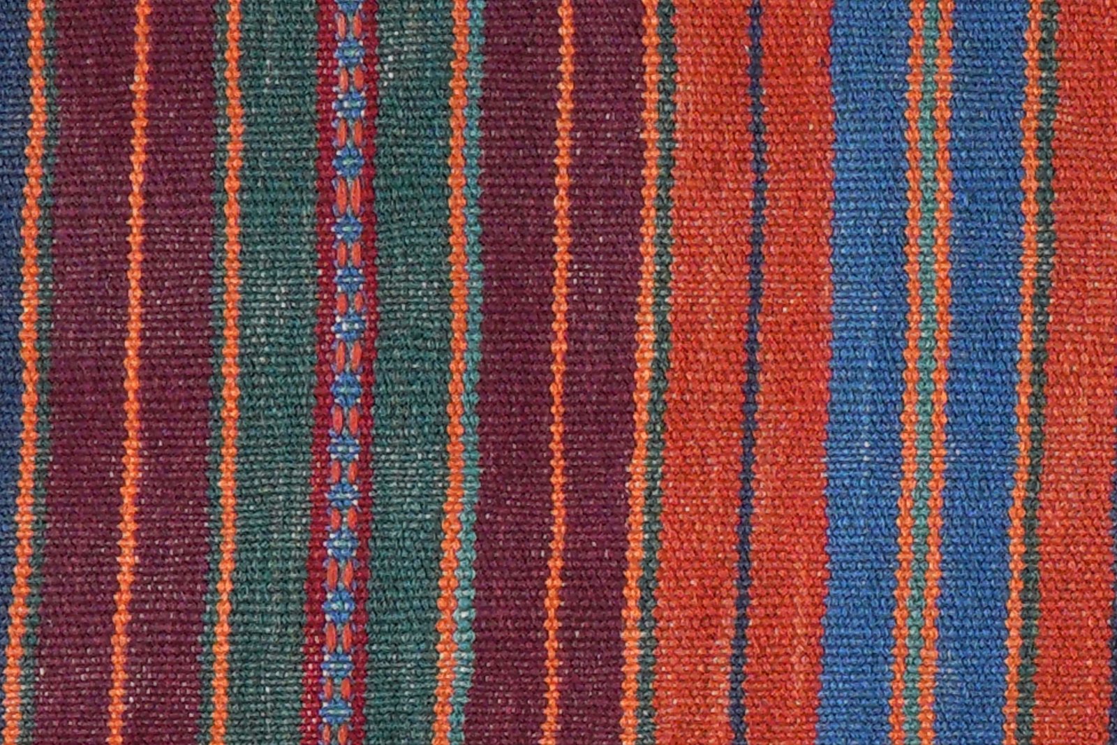Kelim Gashgai — Handmade, 60x198 cm, Multicolor, 100% Virgin Wool | View 5
