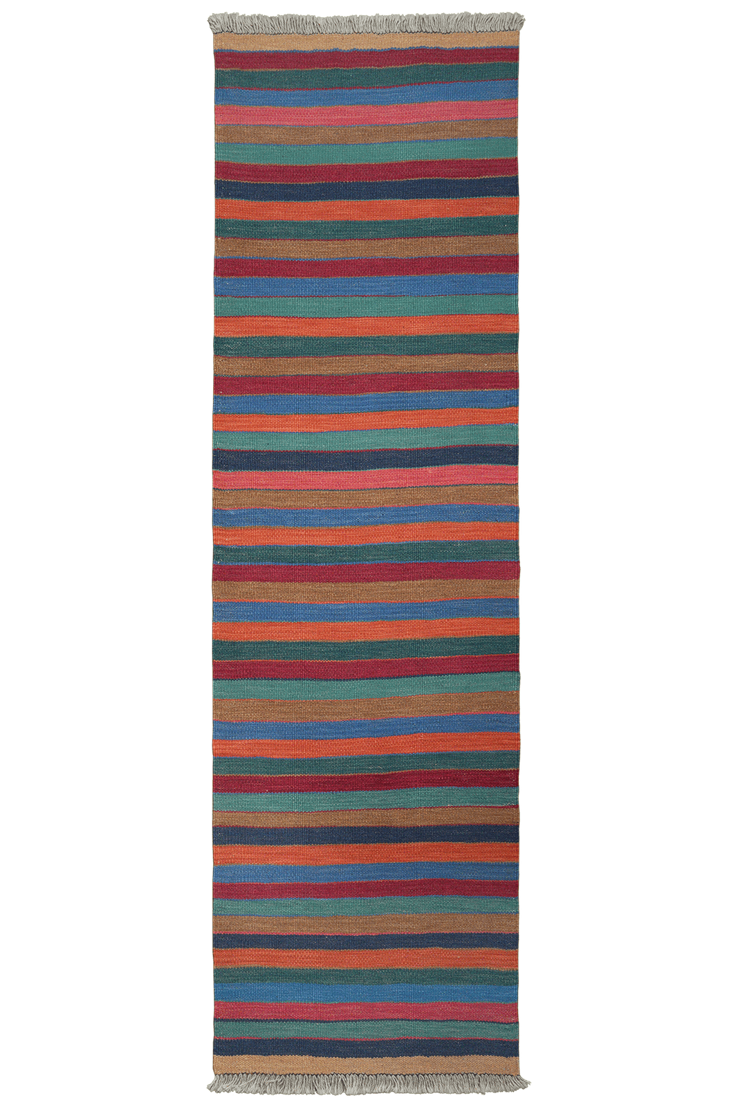Kelim Gashgai — Handmade, 58x200 cm, Multicolor, 100% Virgin Wool | Main view