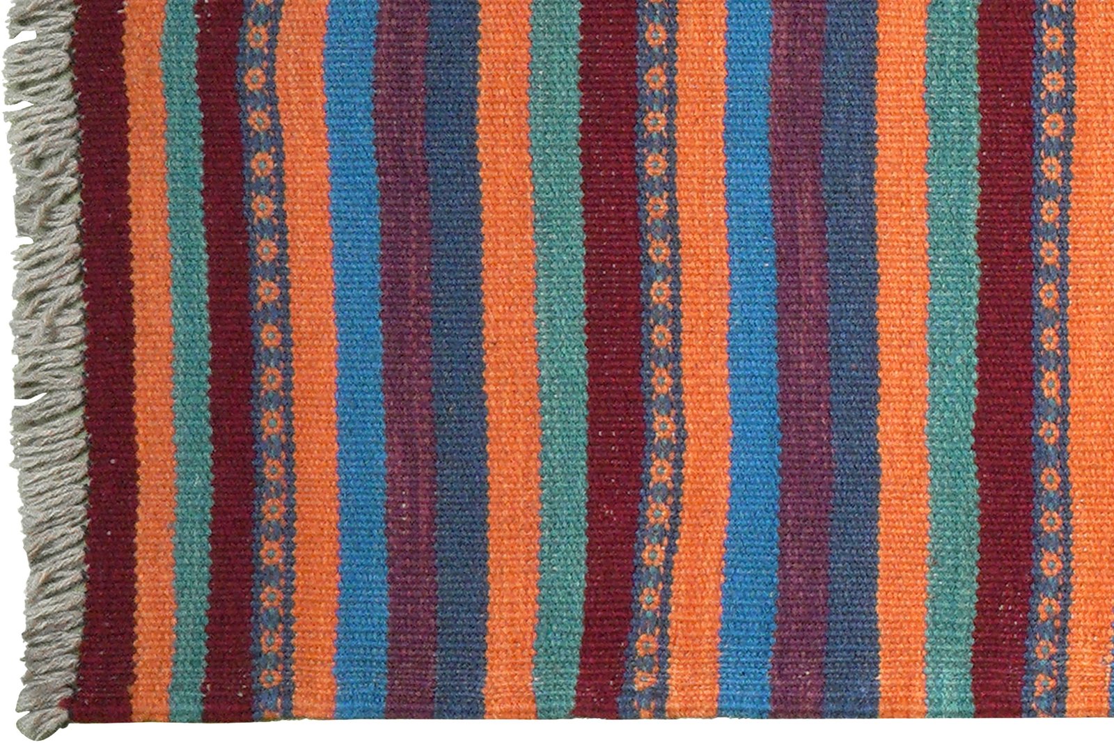 Kelim Gashgai — Handmade, 60x198 cm, Multicolor, 100% Virgin Wool | View 3