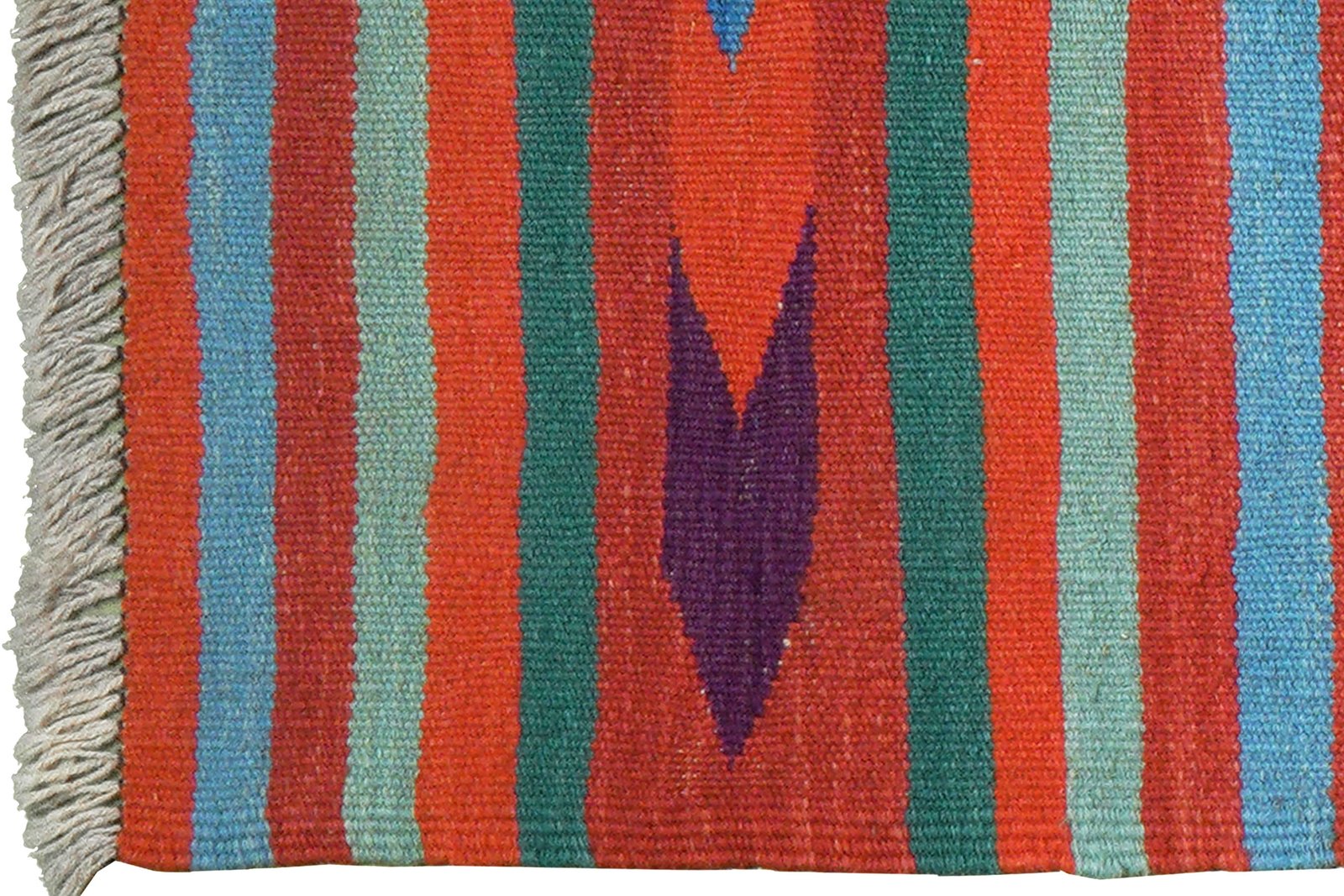 Kelim Gashgai — Handmade, 66x190 cm, Multicolor, 100% Virgin Wool | View 3