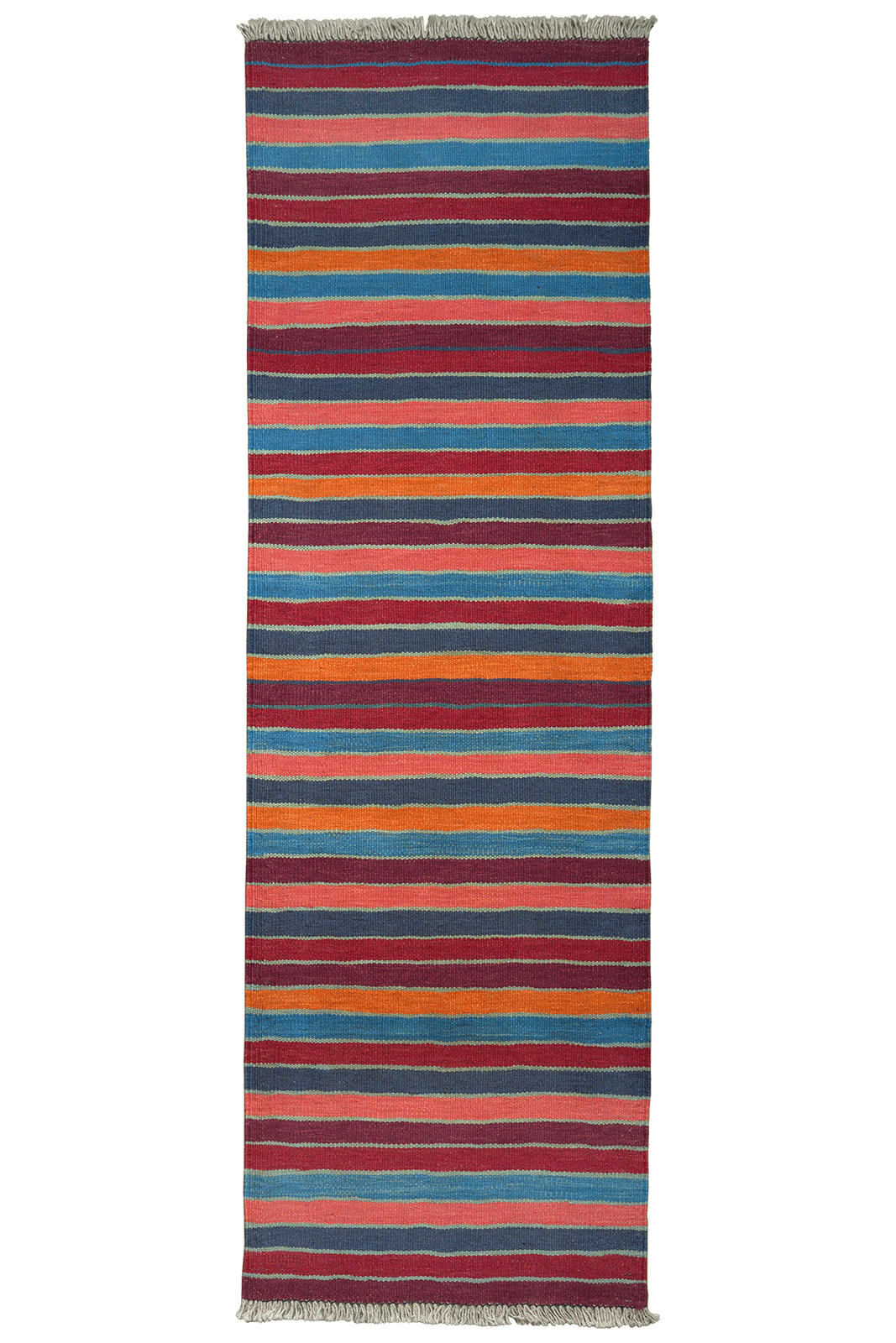 Kelim Gashgai — Handmade, 61x201 cm, Multicolor, 100% Virgin Wool | Main view
