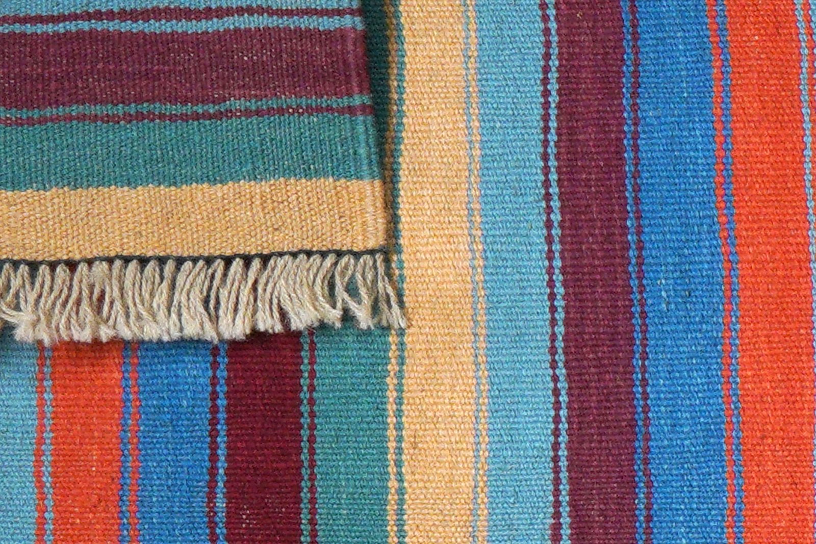 Kelim Gashgai — Handmade, 65x194 cm, Multicolor, 100% Virgin Wool | View 6