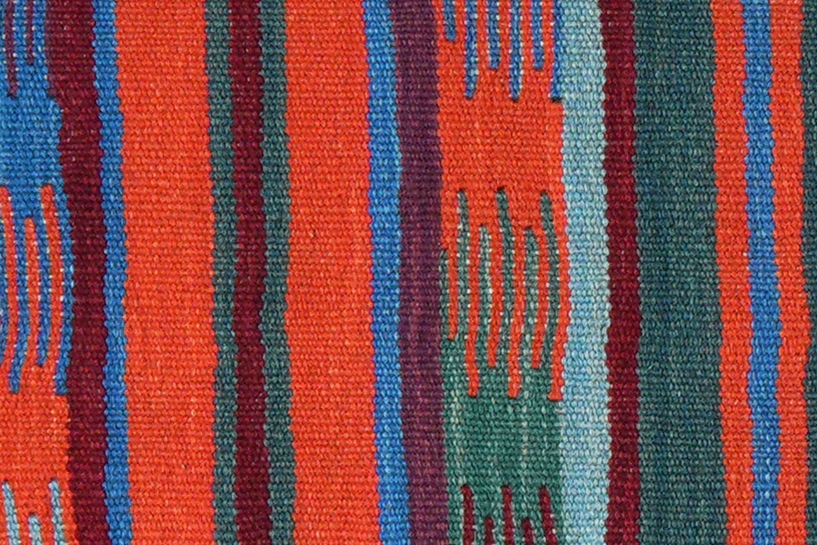 Kelim Gashgai — Handmade, 61x195 cm, Multicolor, 100% Virgin Wool | View 5