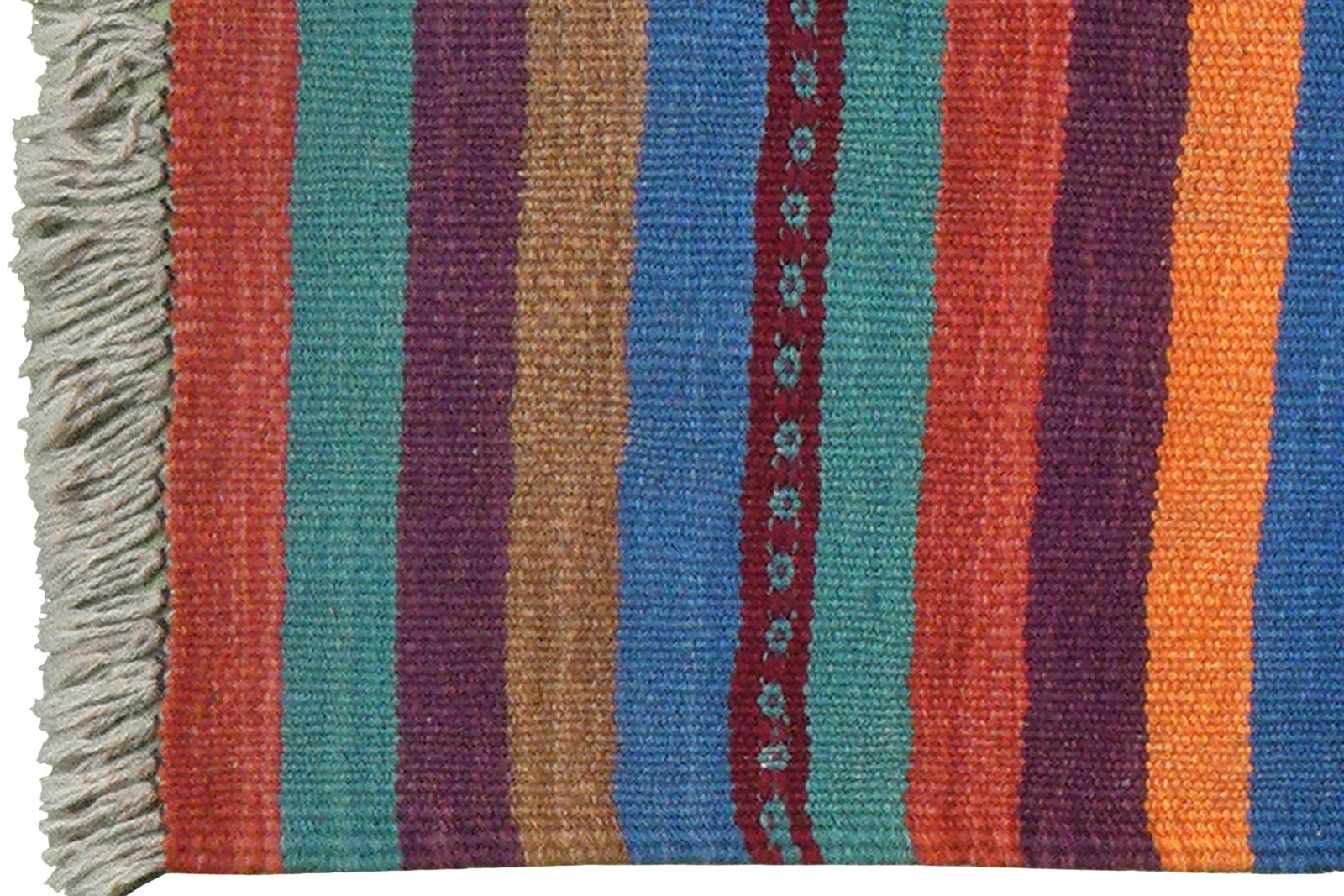 Kelim Gashgai — Handmade, 60x200 cm, Multicolor, 100% Virgin Wool | View 3
