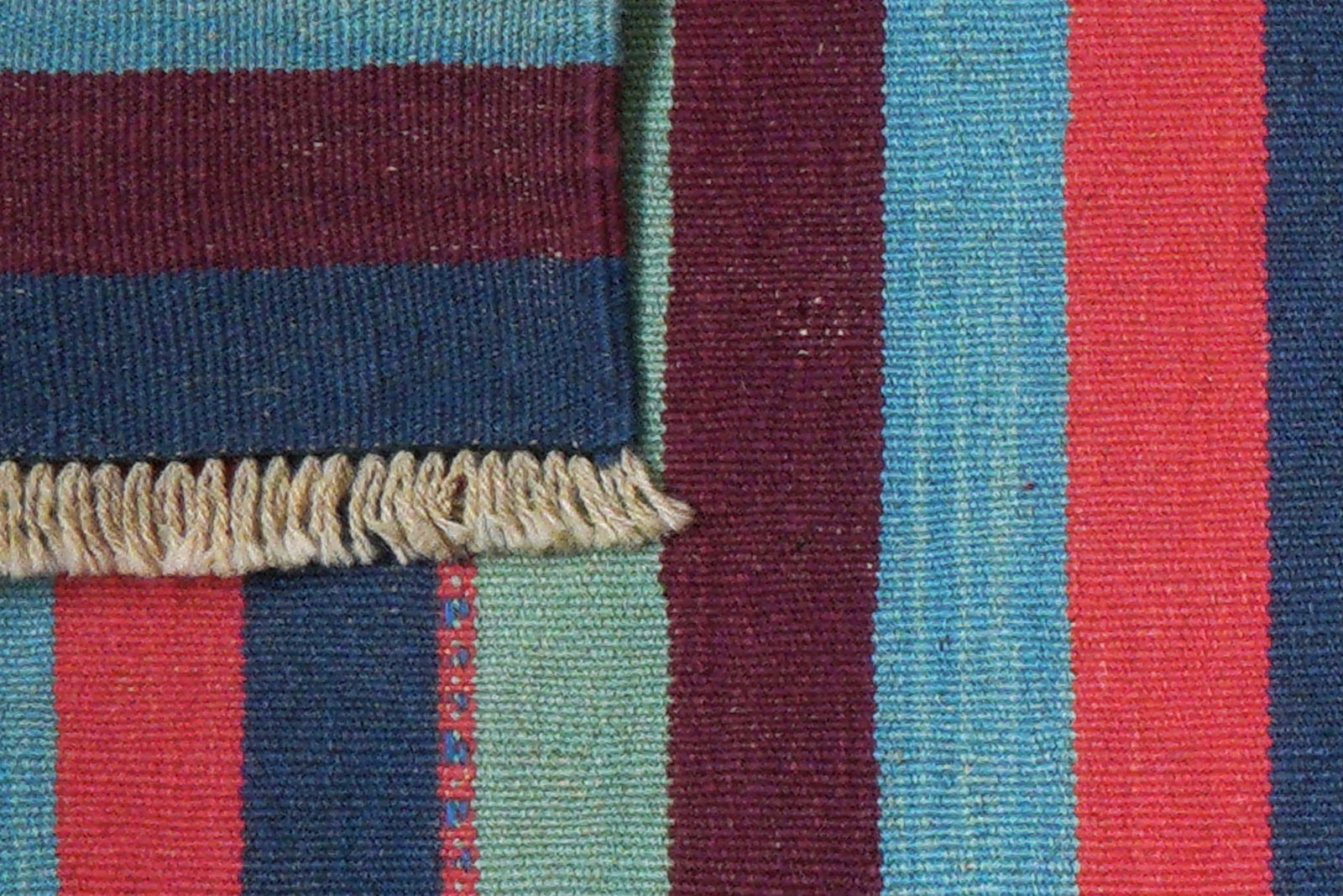 Kelim Gashgai — Handgefertigt, 205x66 cm, Bunt, 100% Virgin Wool | View 6