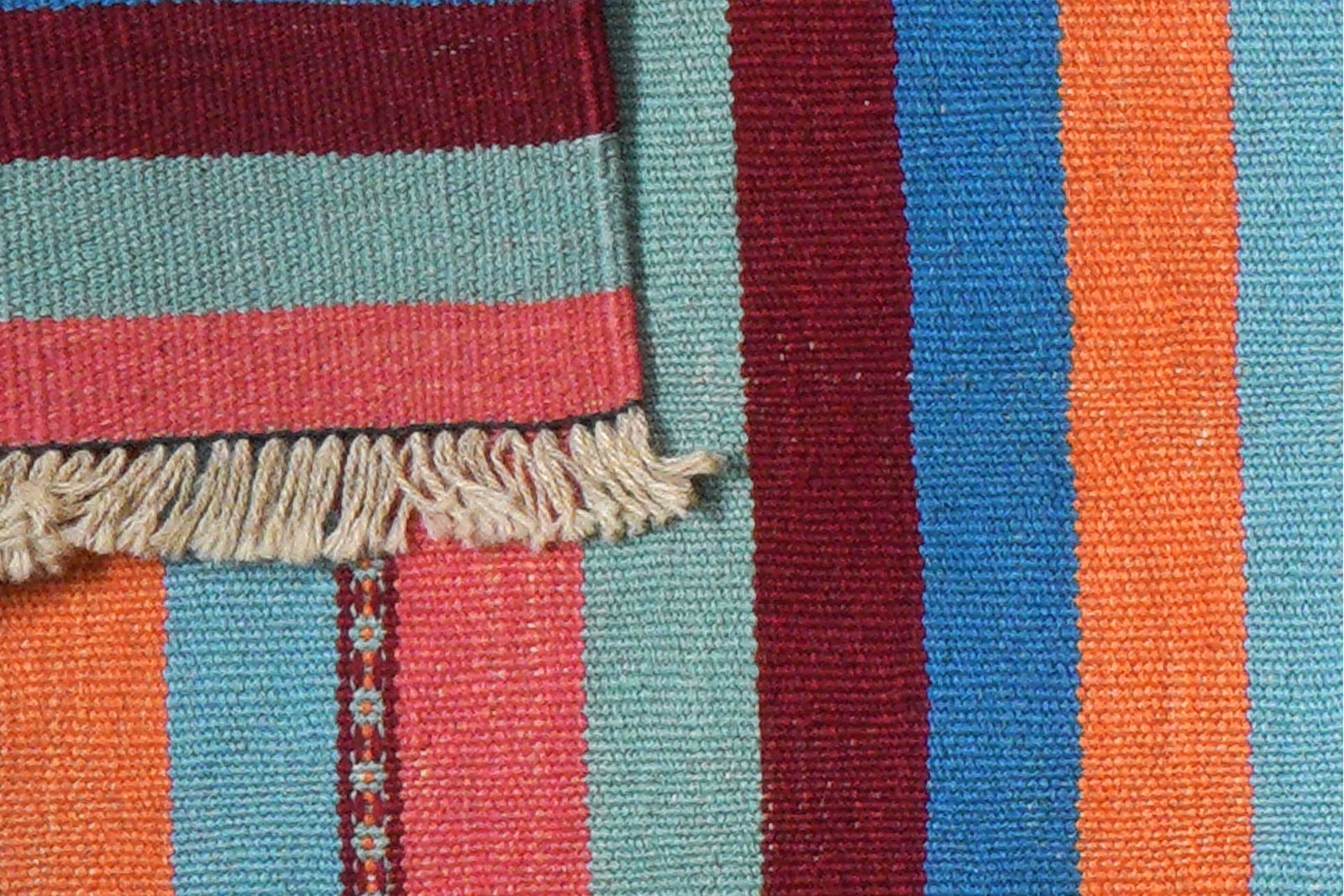 Kelim Gashgai — Handmade, 61x195 cm, Multicolor, 100% Virgin Wool | View 6