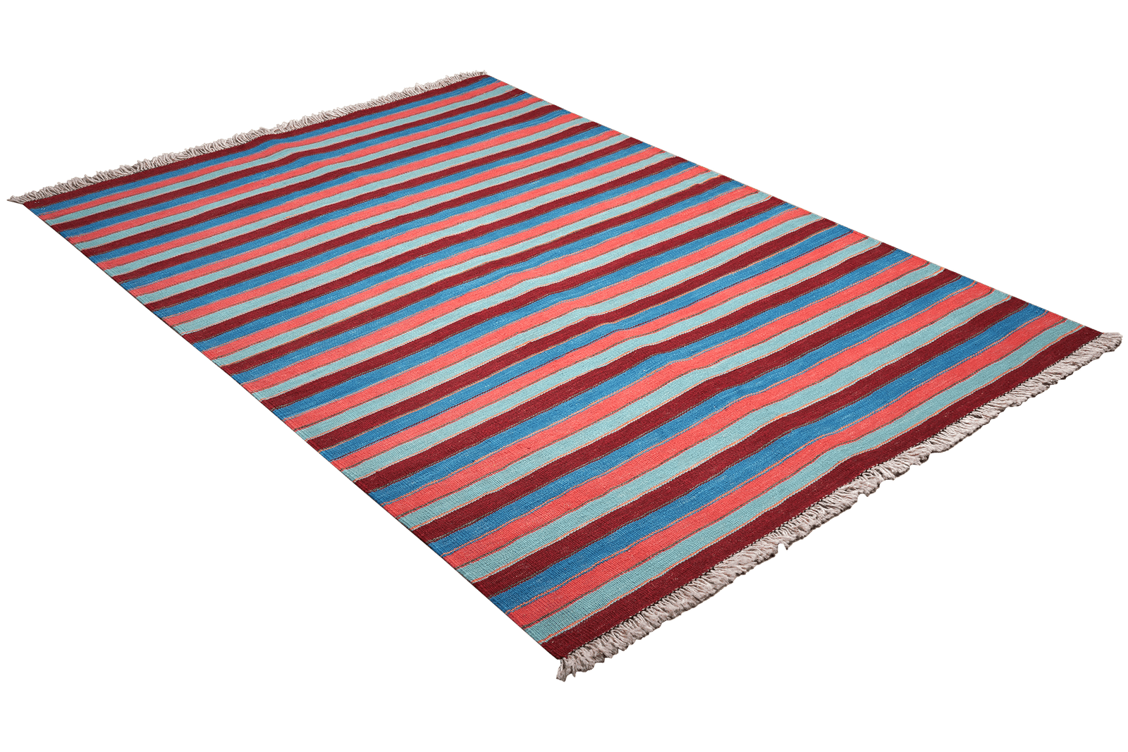 Kelim Gashgai — Handmade, 128x189 cm, Multicolor, 100% Virgin Wool | View 4
