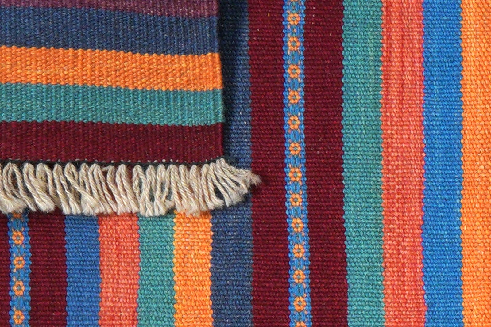 Kelim Gashgai — Handmade, 61x194 cm, Multicolor, 100% Virgin Wool | View 6
