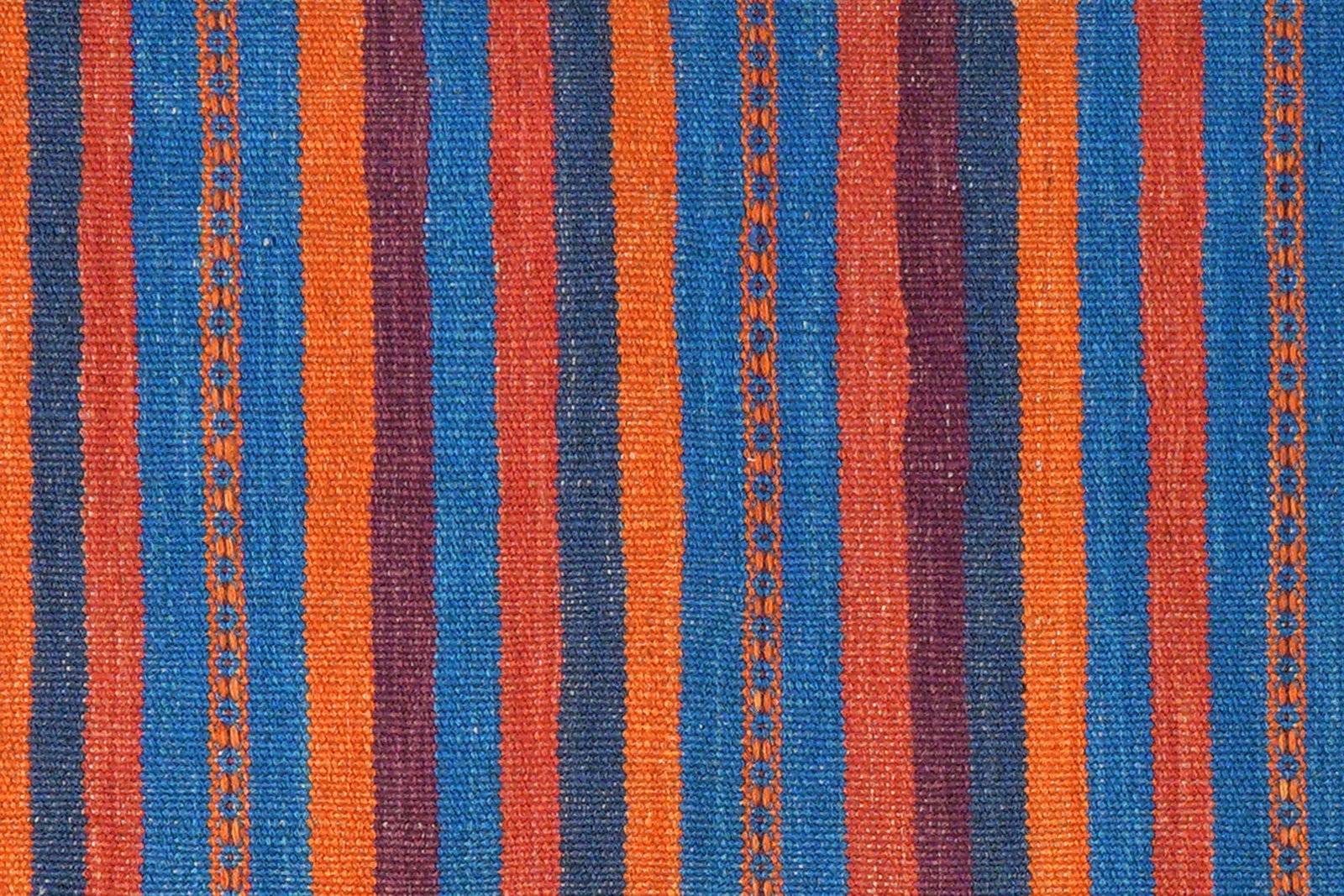 Kelim Gashgai — Handgefertigt, 202x57 cm, Bunt, 100% Virgin Wool | View 6