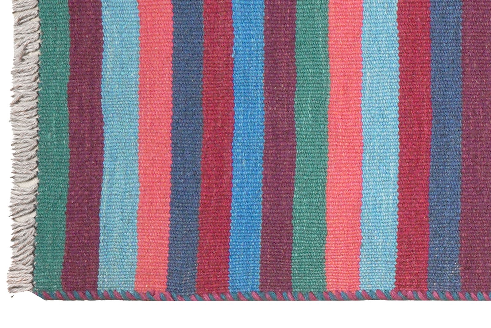Kelim Gashgai — Handmade, 56x196 cm, Multicolor, 100% Virgin Wool | View 3
