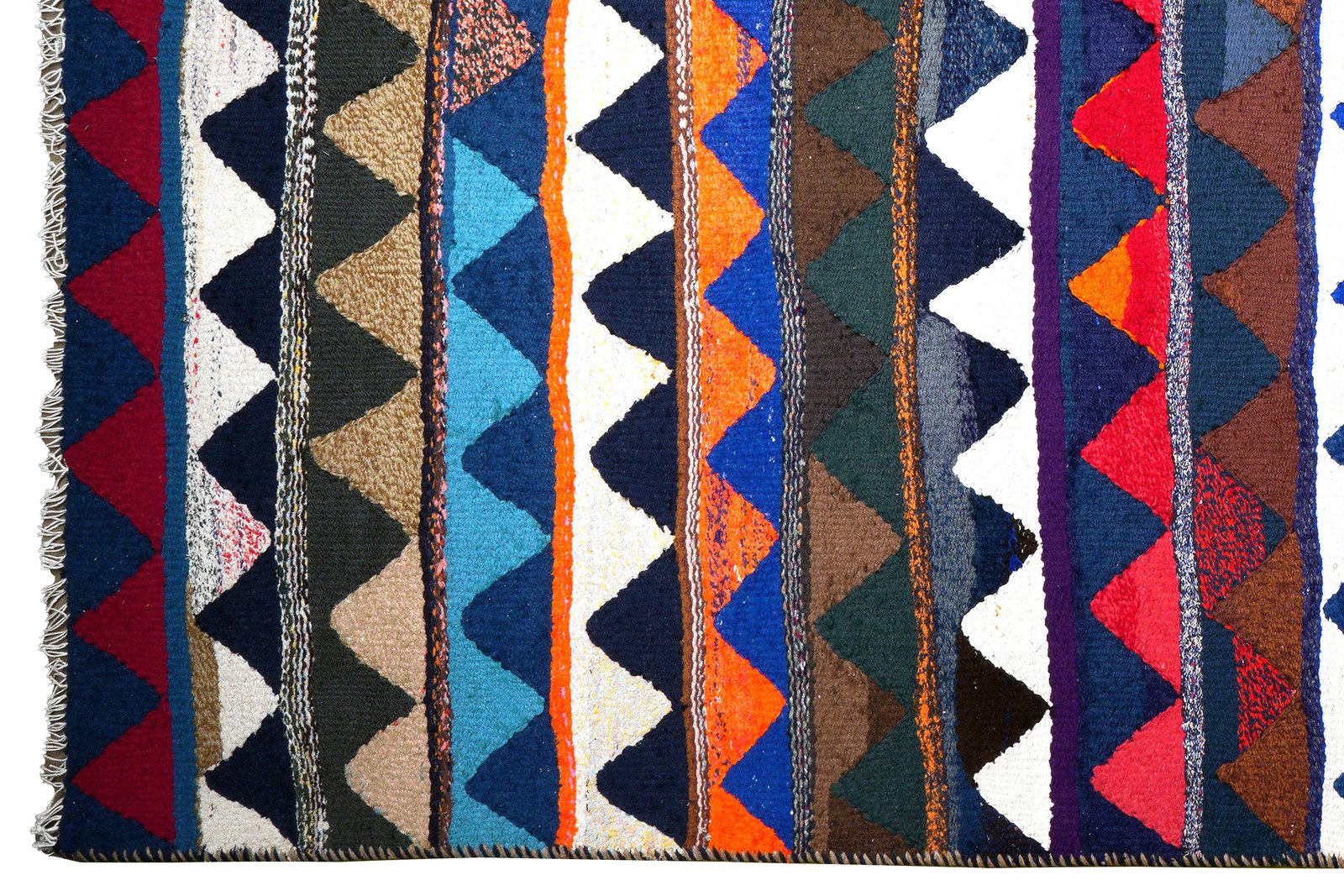 Kelim Harssin — Handmade, 156x287 cm, Multicolor, 100% Virgin Wool | View 3