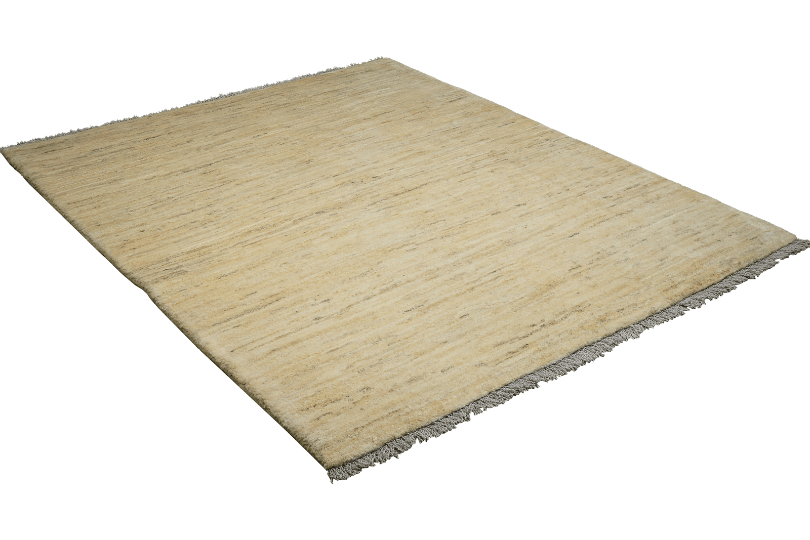 Gabbeh — Hand-knotted, 152x190 cm, Beige, 100% Virgin Wool | View 4