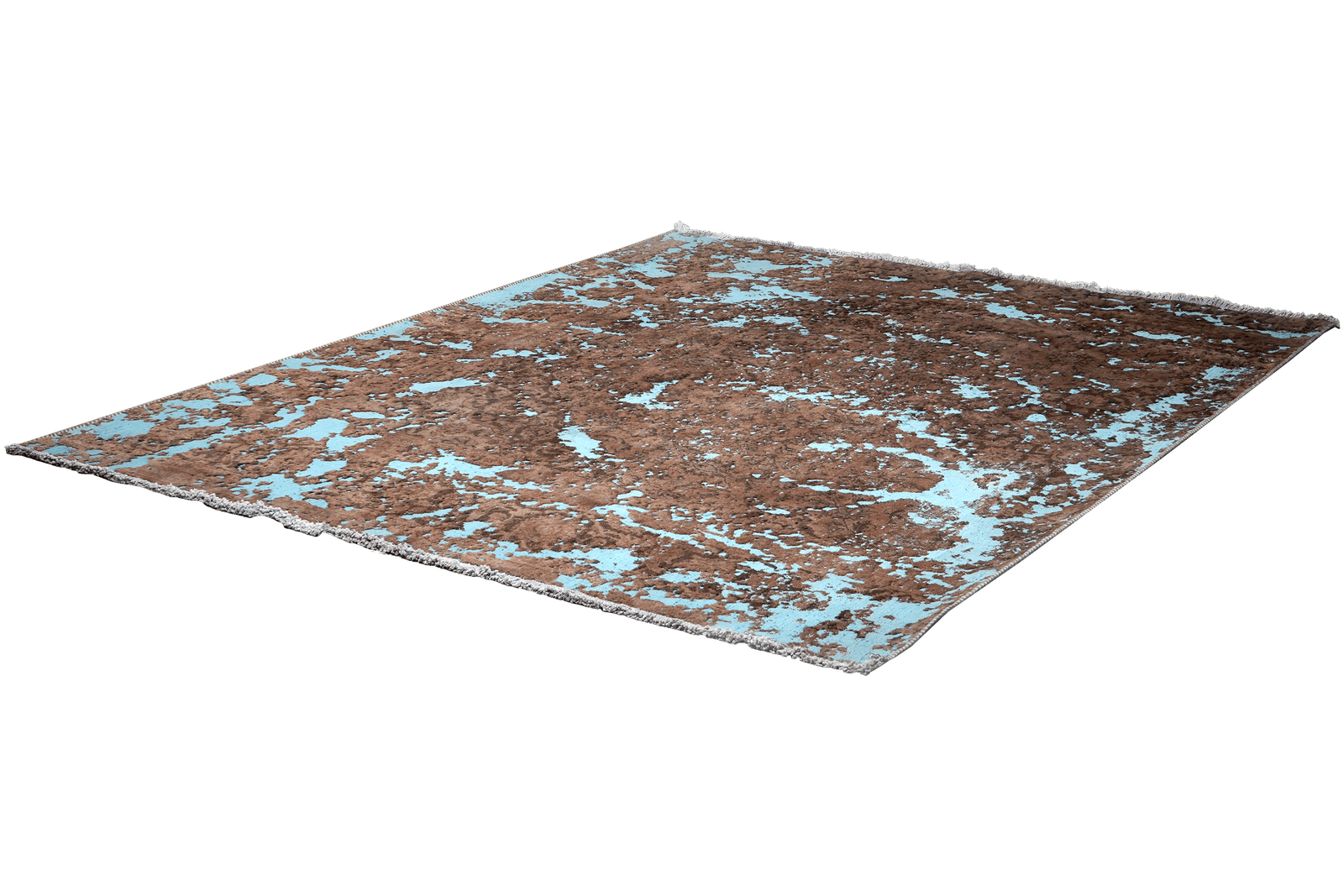 Vintage — Hand-knotted, 209x266 cm, Brown, 100% Virgin Wool | View 5