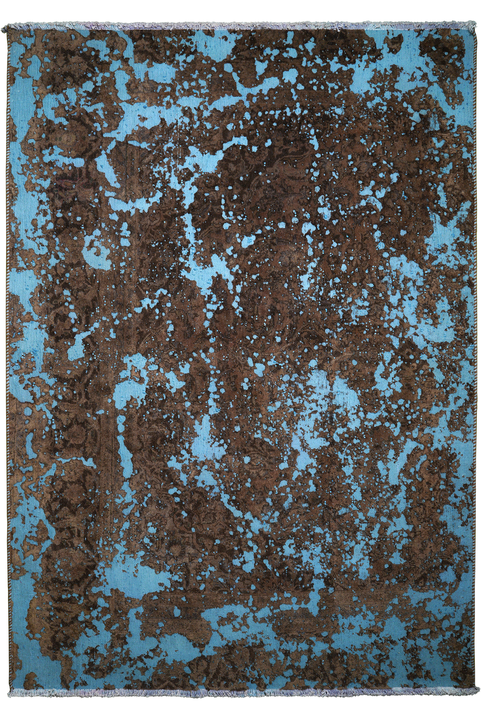 Vintage — Handgefertigt, 245x170 cm, Bunt, 100% Virgin Wool | Main view