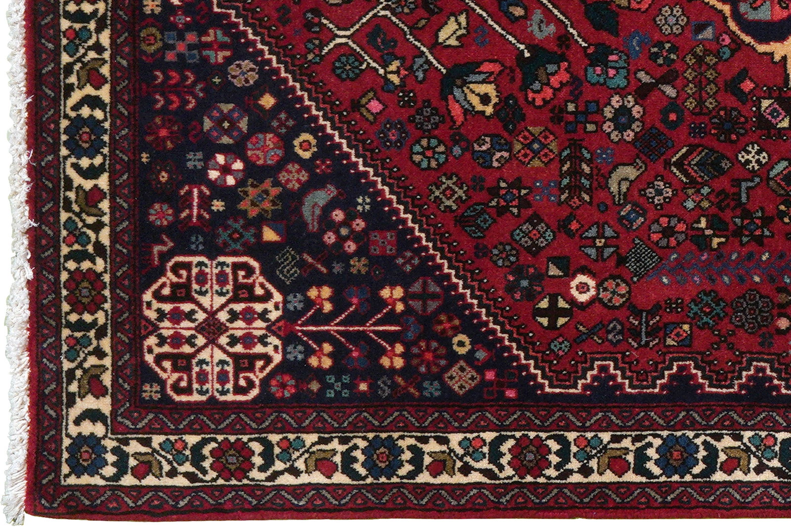 Abadeh — Handgefertigt, 157x103 cm, Beige, 100% Virgin Wool | View 4