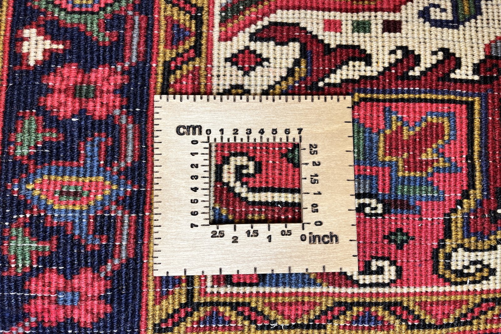 Mehrewan — Hand-knotted, 153x192 cm, Red, 100% Virgin Wool | View 11