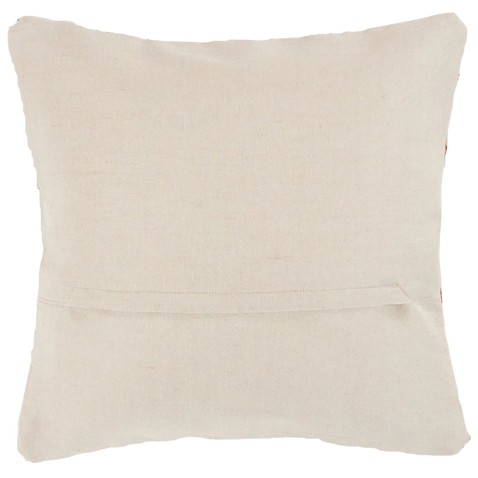 Kelim Kissen — Handmade, 40x40 cm, Multicolor, 100% Virgin Wool | View 3
