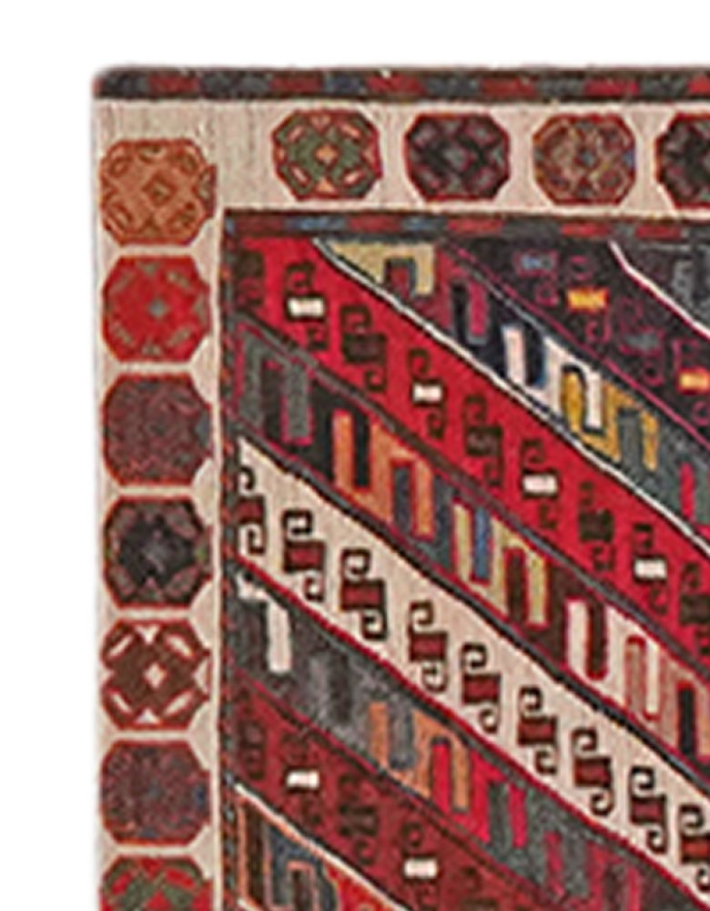 Khorjin — Handmade, 40x79 cm, Multicolor, 100% Virgin Wool | View 3