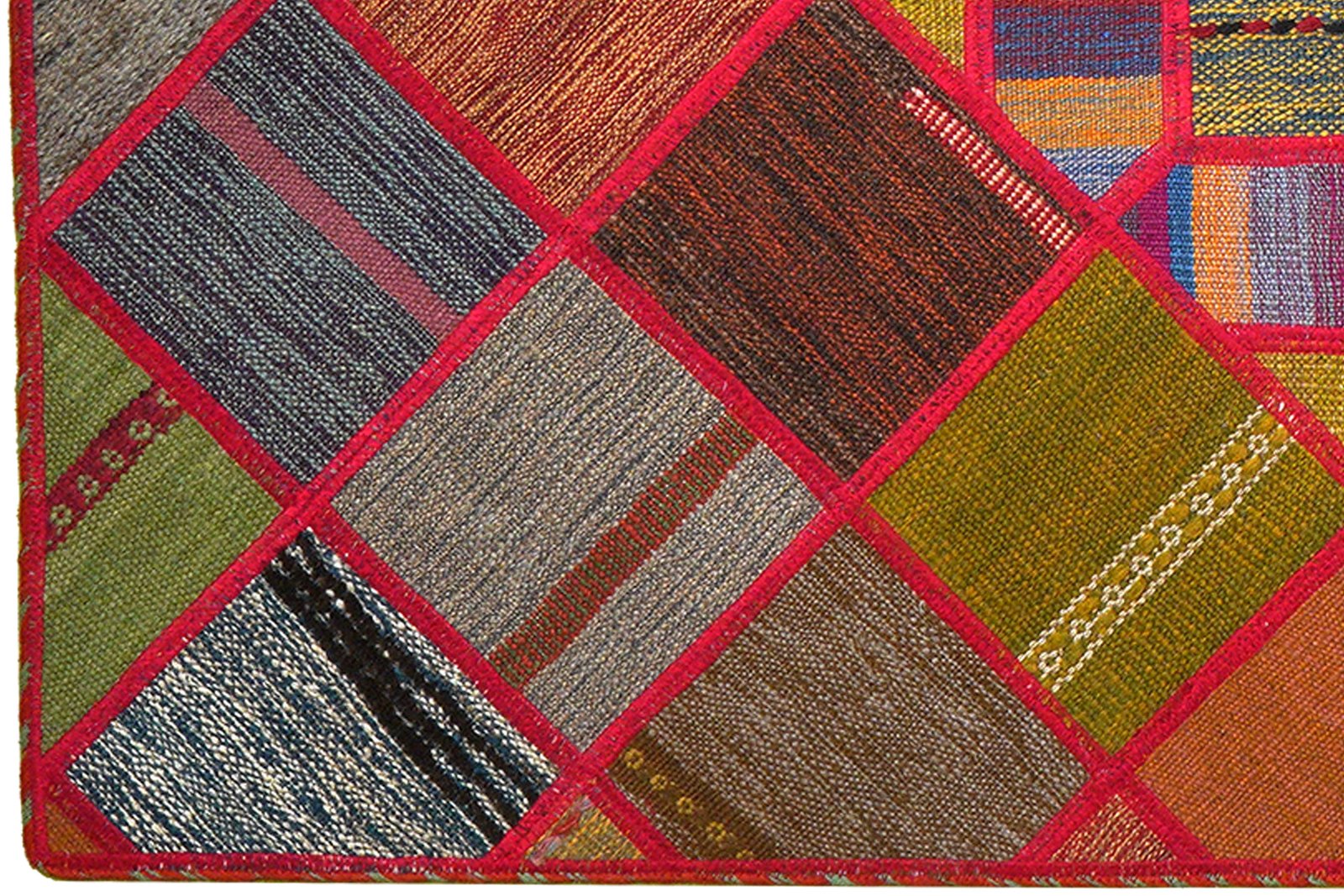 Kelim Tekkeh — Handmade, 150x200 cm, Multicolor, 100% Virgin Wool | View 3