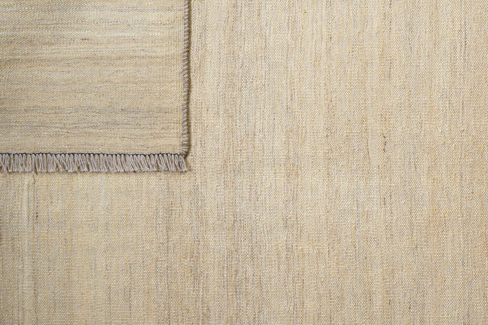 Kelim Gashgai — Handmade, 163x254 cm, Beige, 100% Virgin Wool | View 6
