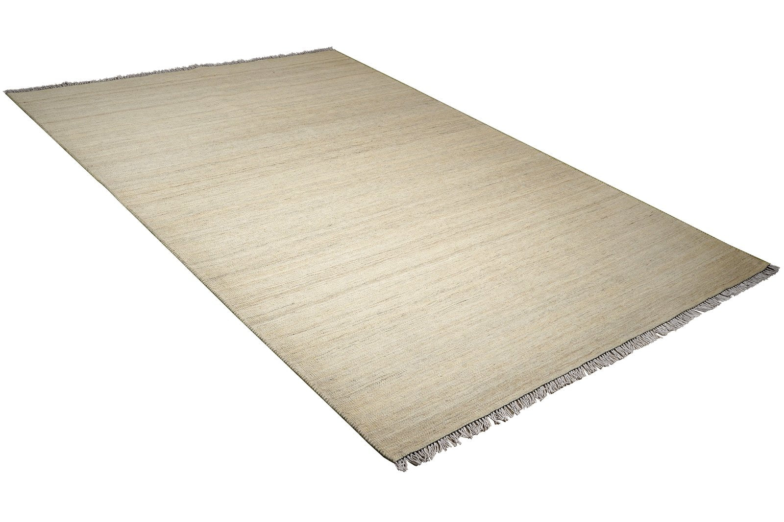 Kelim Gashgai — Handmade, 172x249 cm, Beige, 100% Virgin Wool | View 4