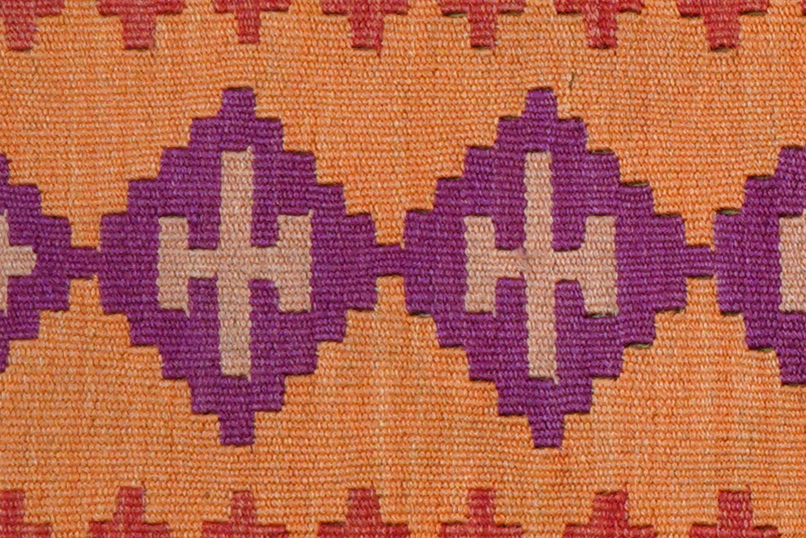 Kelim Gashgai — Handgefertigt, 84x61 cm, Blau, 100% Virgin Wool | View 6