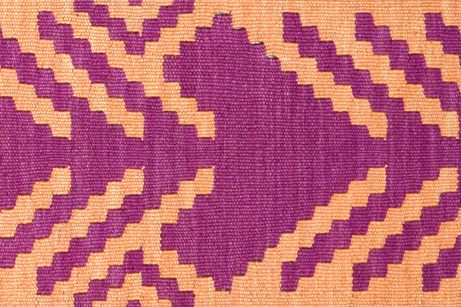 Kelim Gashgai — Handgefertigt, 94x64 cm, Violett, 100% Virgin Wool | View 6